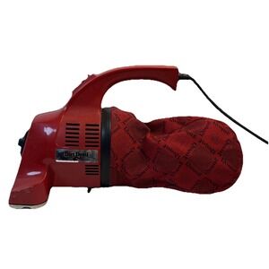 Vintage Dirt Devil 103 Handheld Vacuum Cleaner Red Portable Made USA TESTED